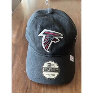 Atlanta Falcons New Era 9Twenty Black White‎ Red Adjustable SnapBack Cap Hat NWT